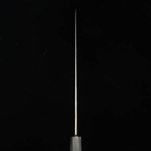 Takeda Hamono TAKEDA Forja manual de Bitchū, sujihiki / yanagiba de doble filo grande, acero Hitachi Aogami Super (240 mm)