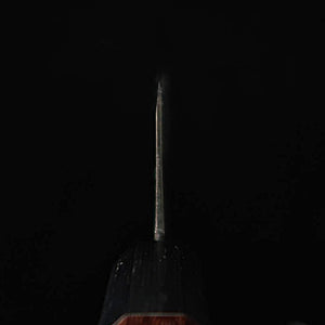 Takeda Hamono TAKEDA Forja manual de Bitchū, sujihiki / yanagiba de doble filo grande, acero Hitachi Aogami Super (240 mm)