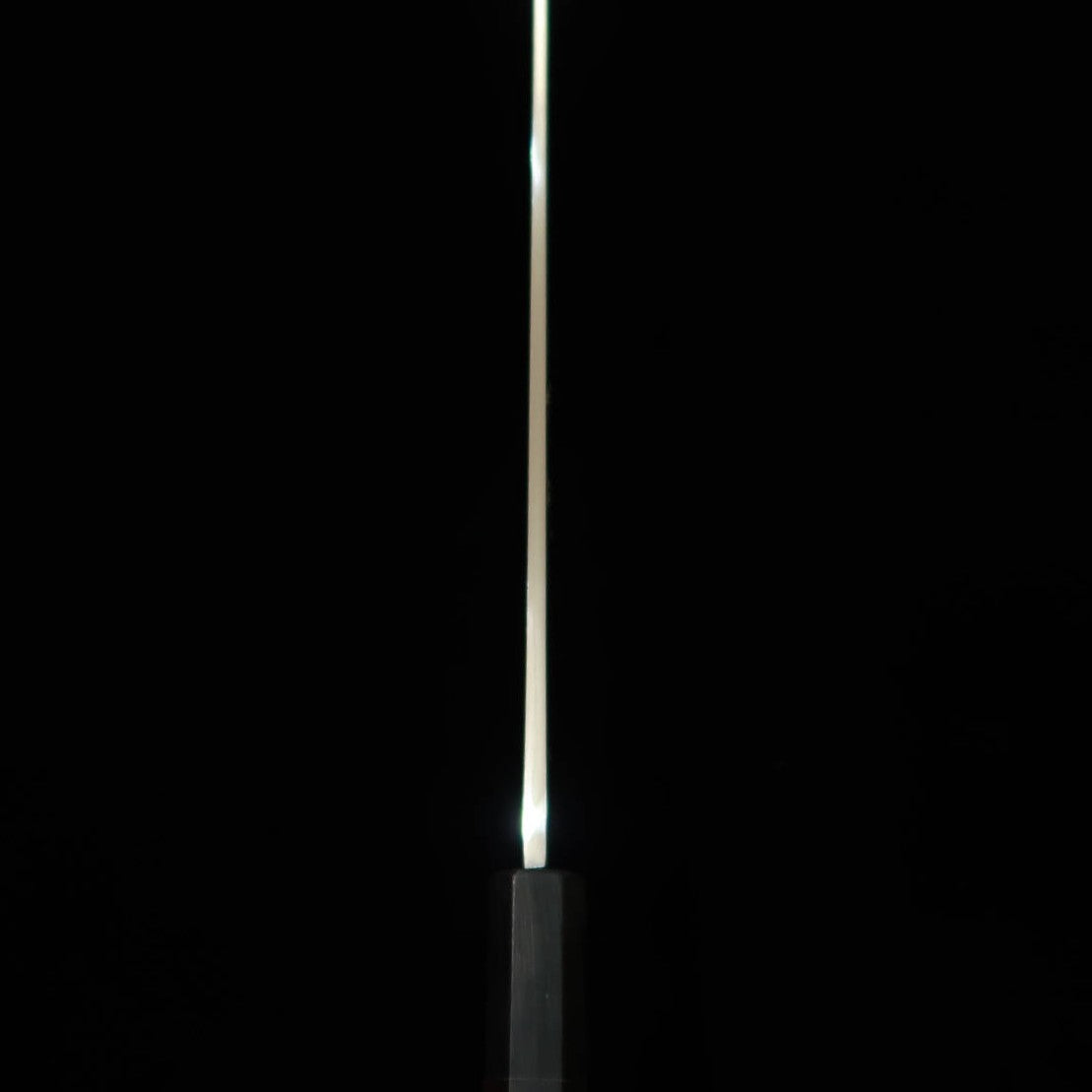 Miura佩MIURAObidama Yanagiba Ponta Redonda VG10 Acabamento Espelhado Cabo Octogonal em Ébano (270/300mm)