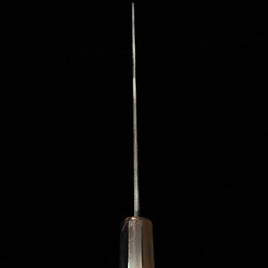 Suisin SUISIN par Kenji Togashi, forgeron, Nakiri en acier blanc n°2 forgé noir, manche octogonal en magnolia (165 mm)