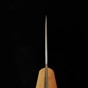 Sakai Kikumori 堺菊守 acero blanco nº2, cuchillo Hana de grosor medio (220 mm)