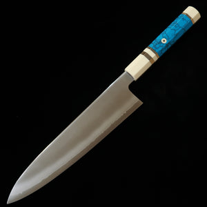 直人 Naohito 牛刀 コバルトスペシャル ブルー カスタムハンドル（210mm）