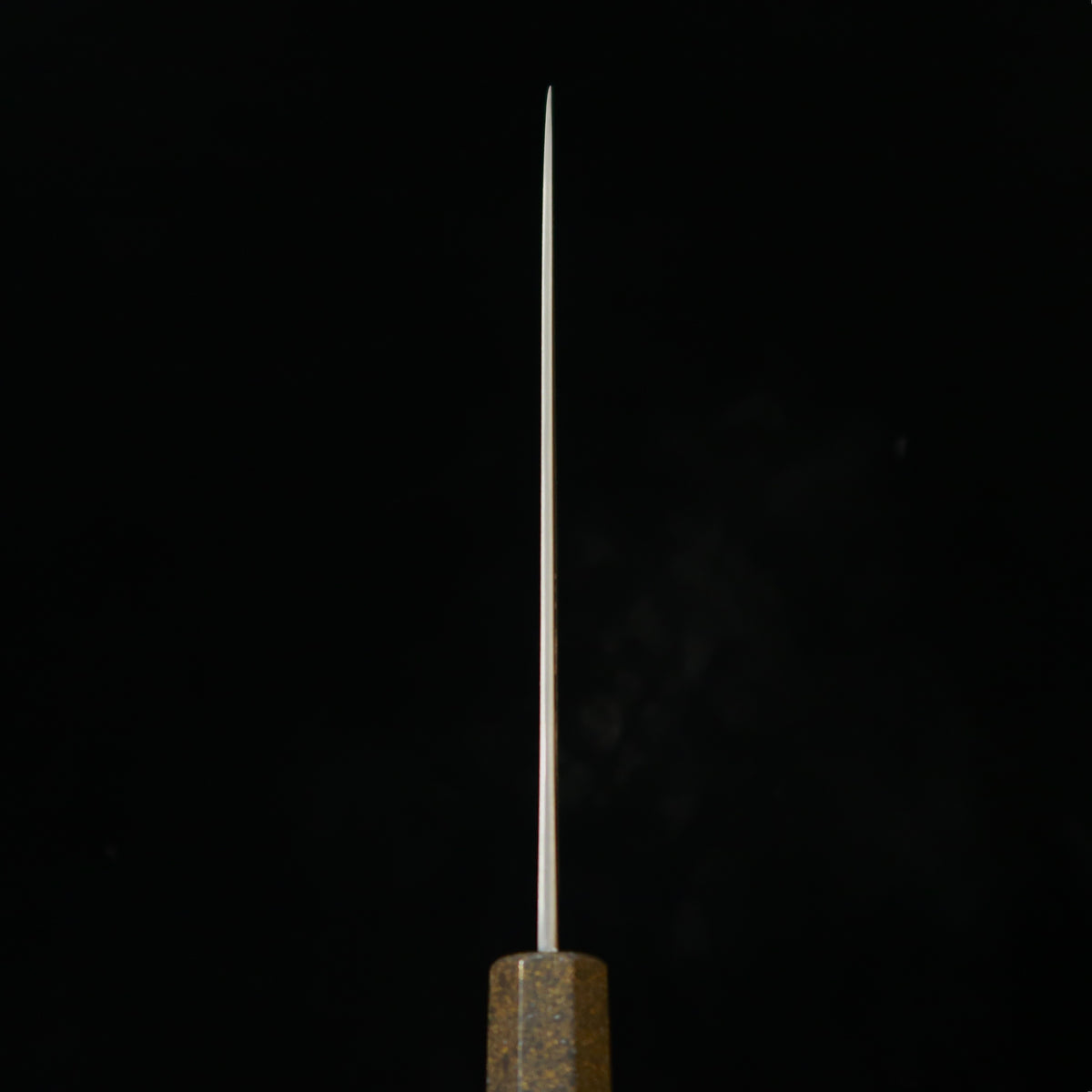 三浦佩MIURA Obidama 牛刀 銀紙三号 ダマスカス スタビライズウッドハンドル（210mm）