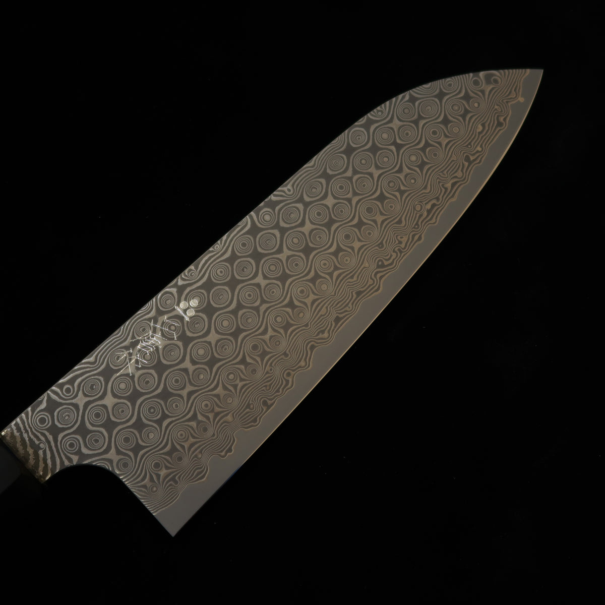 二唐刃物鍛錬所NIGARA 暗紋 三徳 SG2 ダマスカス スタビライズウッドハンドル レッド（165mm）