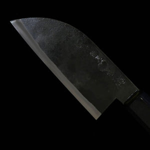 Takeda Cutelaria TAKEDA Forja manual de Bitchu Faca pequena Aço Hitachi Aogami Super (90~110mm)