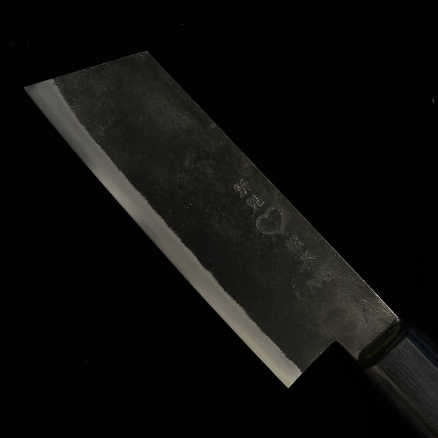 Takeda Cutelaria Forja manual de Bitchu, Bunka pequeno, aço Hitachi Aogami Super (100~120mm)