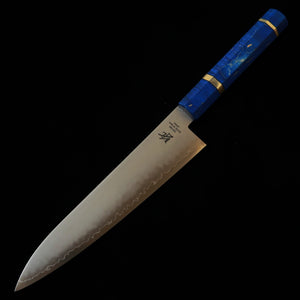 三浦MIURA 牛刀 ZDP189 ショット スタビライズウッドハンドル（210mm）