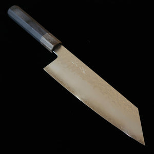 HADO Shiosai VG10 Hammered Black Plywood Handle Bunka (180mm)