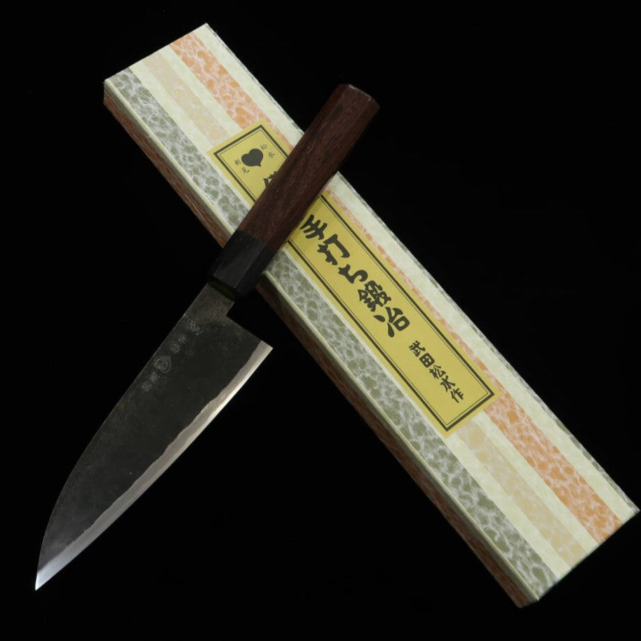 Takeda Hamono TAKEDA Forgeron de Bitchū Petit modèle Acier Hitachi Aogami Super (150~170 mm)