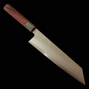 HADO Shiosai VG10 Hammered Gray Mahogany Handle Gyuto Knife (210mm)