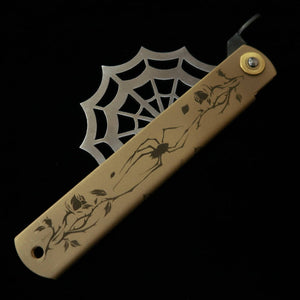 Nagao Kanekoma Seisakusho KANEKOMA Higonokami Aranea Spider Blue Paper (120mm)