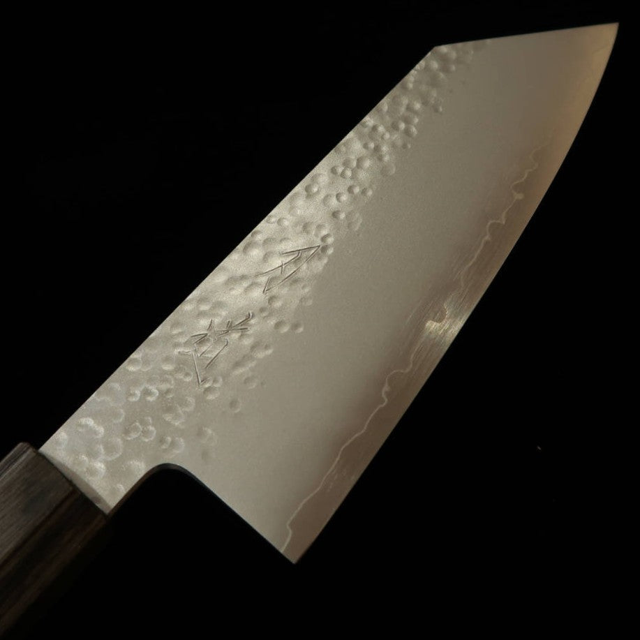 HADO Shiosai VG10 Hammered Ash Mahogany Handle Ko-Bunka (135mm)