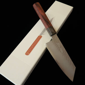 HADO Shiosai VG10 Hammered Ash Mahogany Handle Ko-Bunka (135mm)