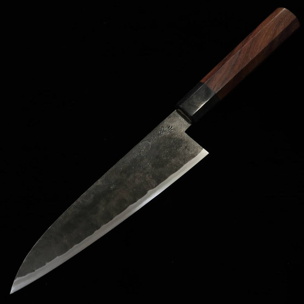 Takeda Hamono TAKEDA Bitchu forgé à la main Sasano-ha (petit) Acier Hitachi Aogami Super (180 mm)