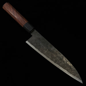 TAKEDA Takeda Hamono, forja manual Bitchū, «Sasa no Ha» (pequeño), acero Hitachi Aogami Super (180 mm)