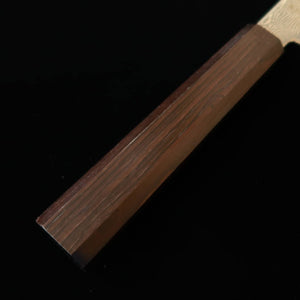 Hatsukokoro Gyuto Ginsan Damascus Ebony Integral Handle (210mm)