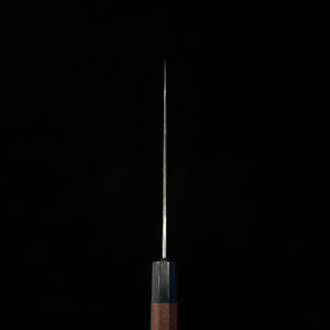 TAKEDA Takeda Hamono, forja manual Bitchū, «Sasa no Ha» (pequeño), acero Hitachi Aogami Super (180 mm)