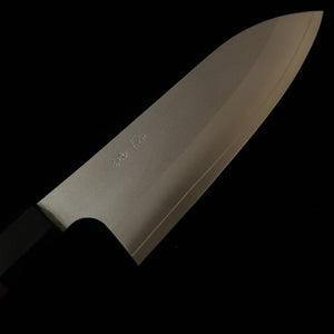 Faca Santoku Daruma Hamono, aço Ginpaku nº 3, cabo octogonal de jacarandá (165mm)