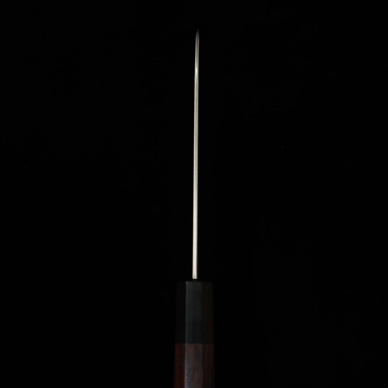 DARUMA HAMONO Santoku, Ginsan, Rosewood Octagonal Handle (165mm)