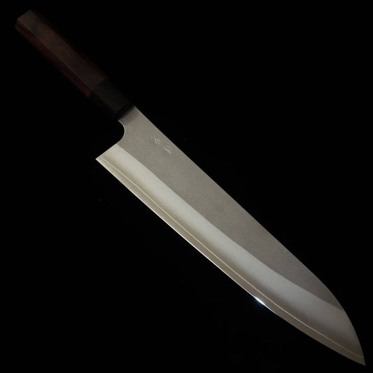 Daruma Hamono Gyuto, Ginsan, Rosewood Octagonal Handle (210/240mm)