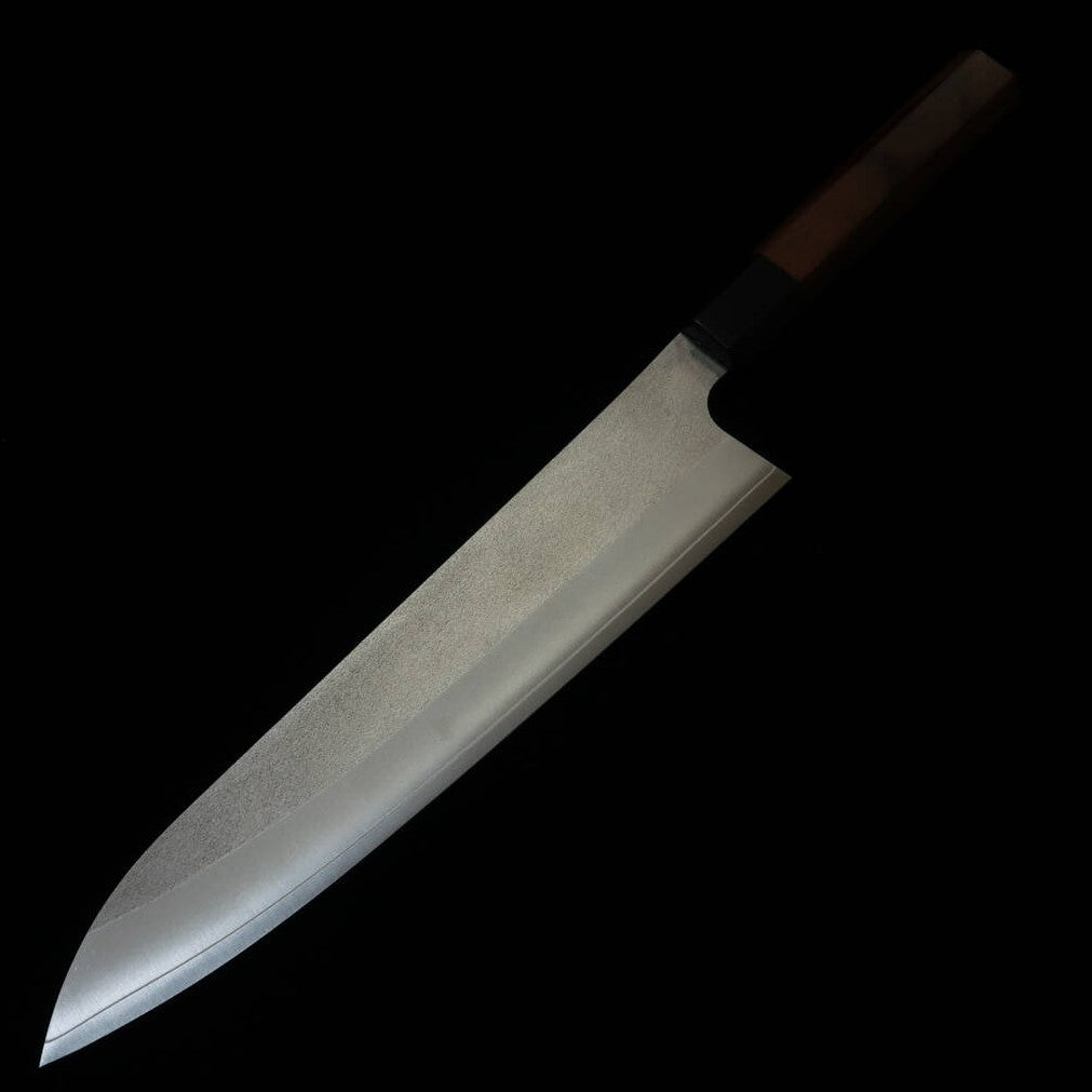 Daruma Hamono Gyuto, Ginsan, Rosewood Octagonal Handle (210/240mm)
