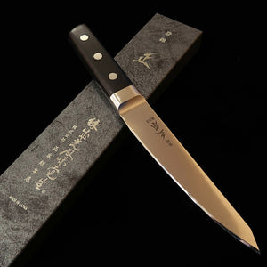正本総本店 MASAMOTO SOHONTEN 阪骨 モリブデン 黒合板柄(145mm)