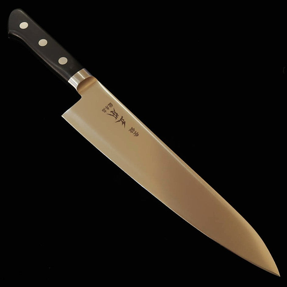 正本総本店 MASAMOTO SOHONTEN 牛刀 ハイパーモリブデン 黒合板柄(210-270mm)
