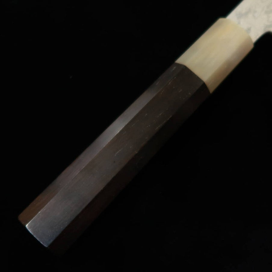 SAKAI KIKUMORI Série Seiun Gyuto VG10 Cabo de Ébano e Chifre de Búfalo Branco (210/240mm)