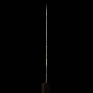 Miura Gyuto Gin-san nº3, cabo octogonal de zelkova, com bainha de madeira (180mm)