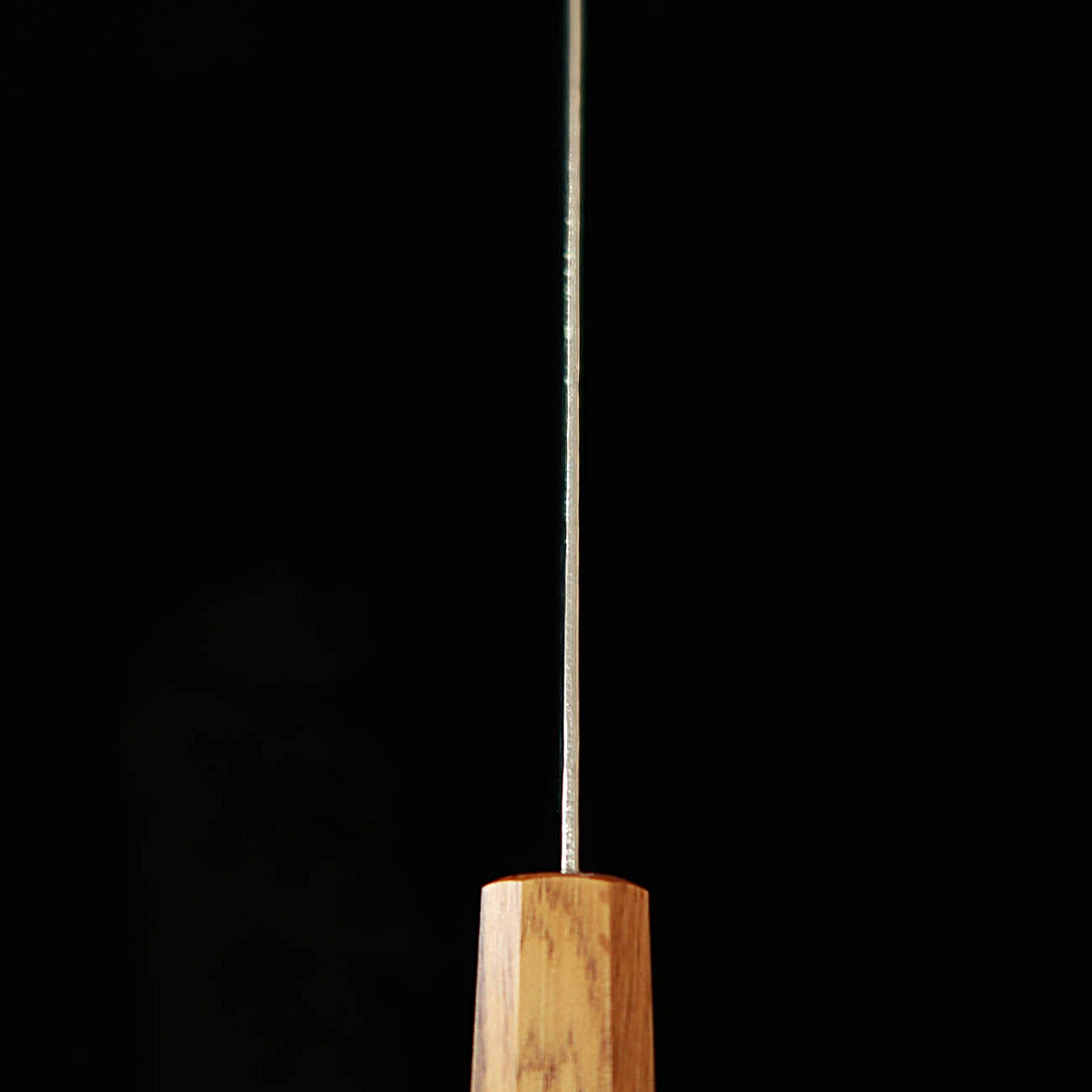 Miura MIURA Nakiri AUS10 Padrão de corda Damasco Cabo octogonal de carvalho (165 mm)