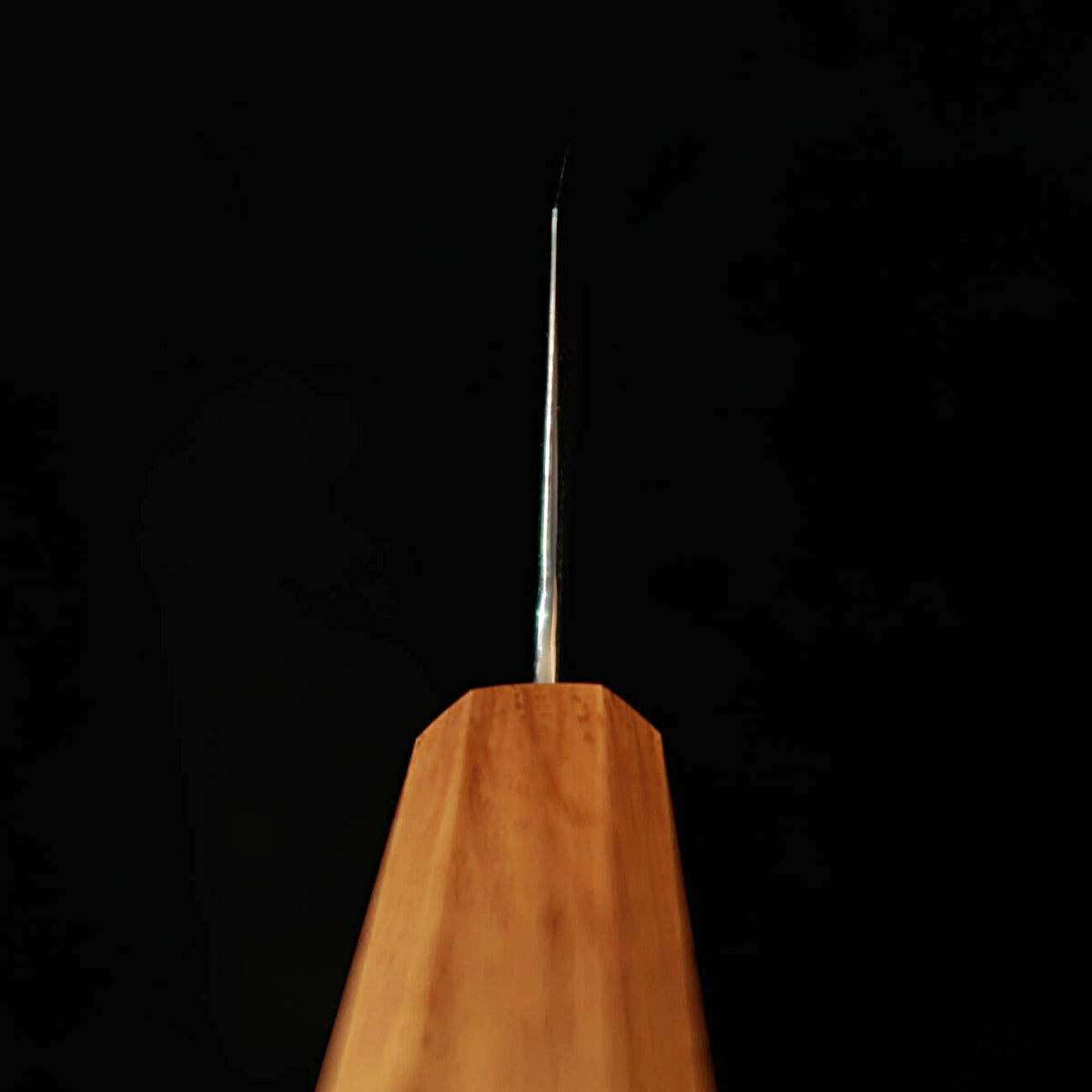 Miura MIURA Nakiri AUS10 Padrão de corda Damasco Cabo octogonal de carvalho (165 mm)