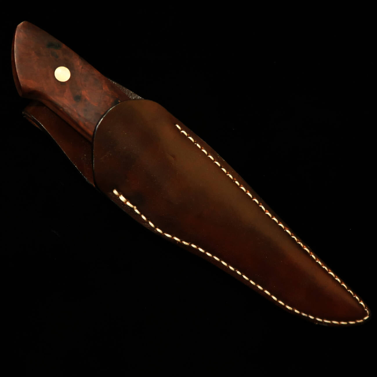 TAKEDA Cutelaria Bitchu Forjado à Mão Moriya Masasaku Faca de Bainha Ironwood A