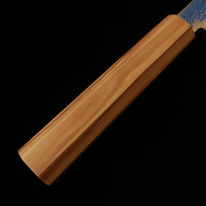 初心 HATSUKOKORO 流氷 切付牛刀 SG2 ダマスカス 磨き オリーブ一体柄（210/240mm）