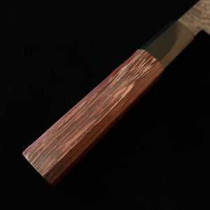 Miura VG10 Blackened Hammered Damascus Gyuto Knife with Wenge Octagonal Handle (210mm)
