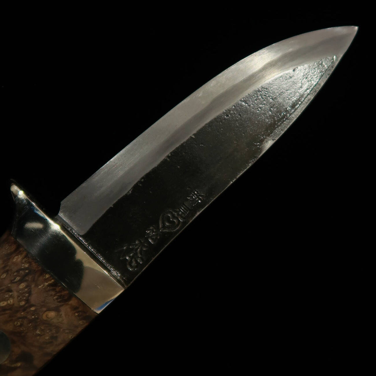Takeda Cutlery - Bitchu Hand-Forged Blacksmith Masashi Moriya - Buckeye Sheath Knife