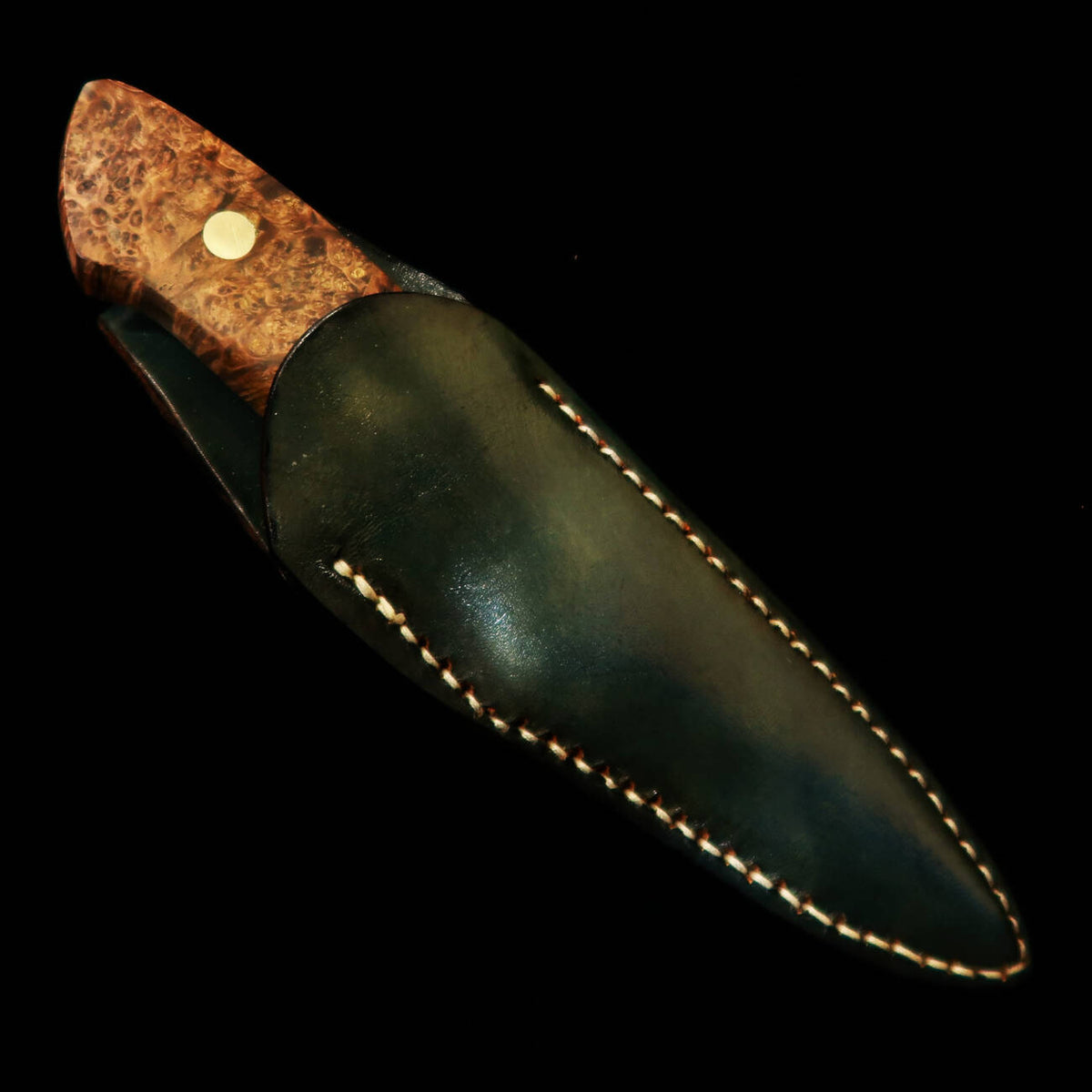 Takeda Cutlery - Bitchu Hand-Forged Blacksmith Masashi Moriya - Buckeye Sheath Knife