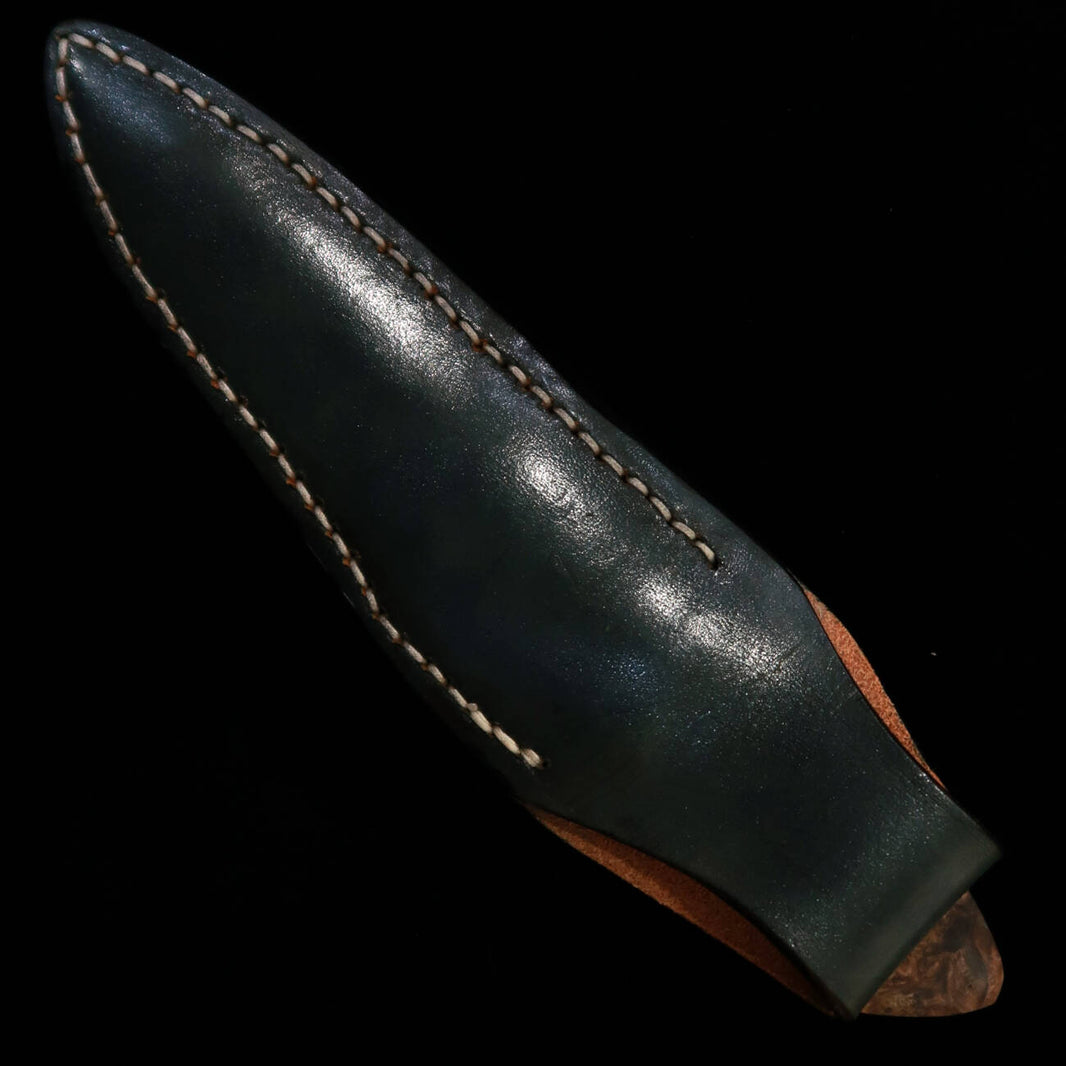 Takeda Cutlery - Bitchu Hand-Forged Blacksmith Masashi Moriya - Buckeye Sheath Knife