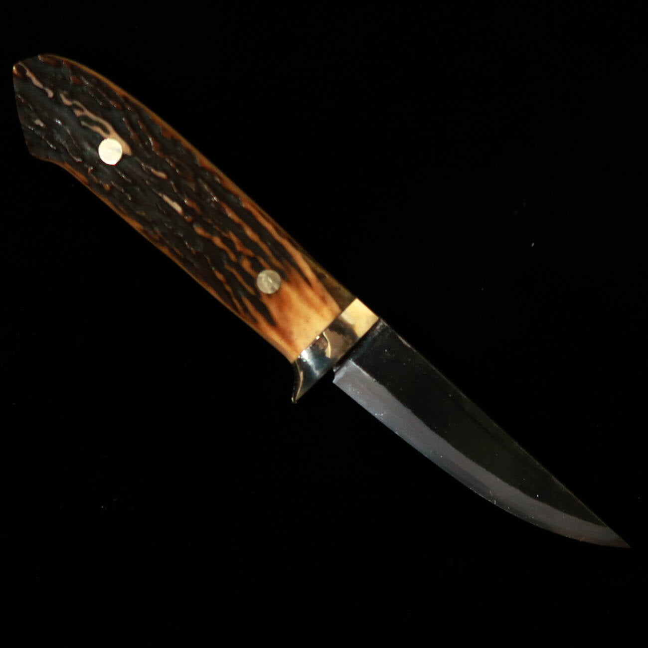 Takeda Hamono - Cutelaria Bitchu artesanal, obra de Masamasa Moriya, faca de bainha Stag B