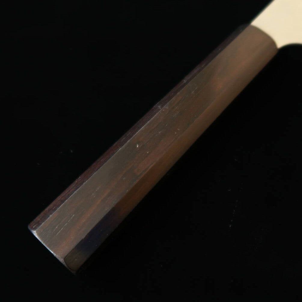 NIGARA NITOU Hamono SG2, acabamento polido martelado, gyuto kiritsuke, cabo integral em ébano (210 mm)