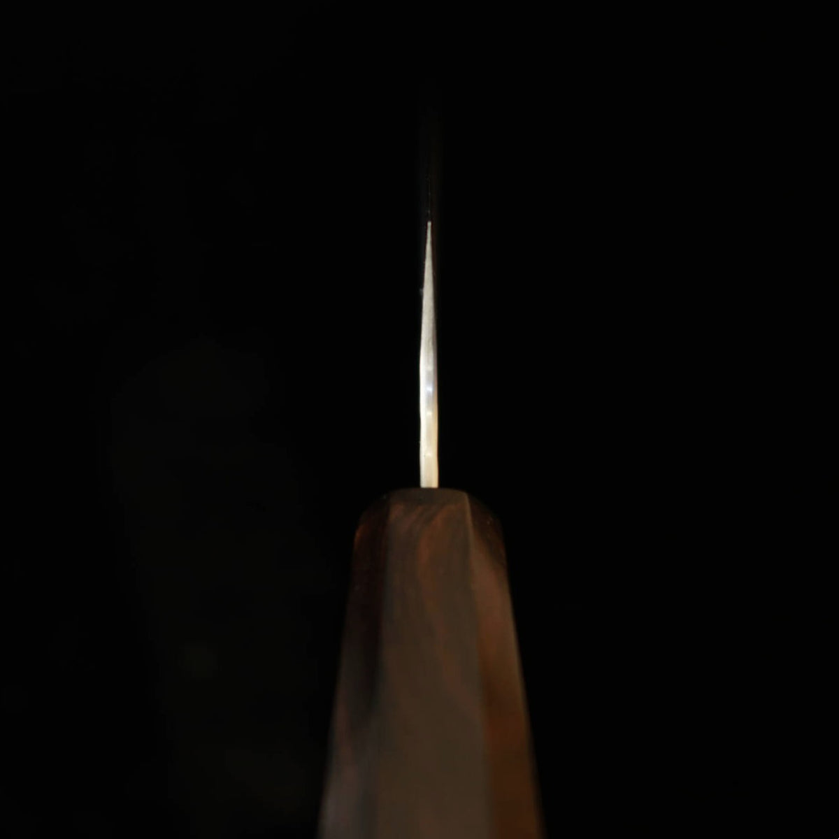 Nigara Hamono Nigara SG2 Polished Tsuchime Gyuto, Full Tang Ebony Handle (210mm)