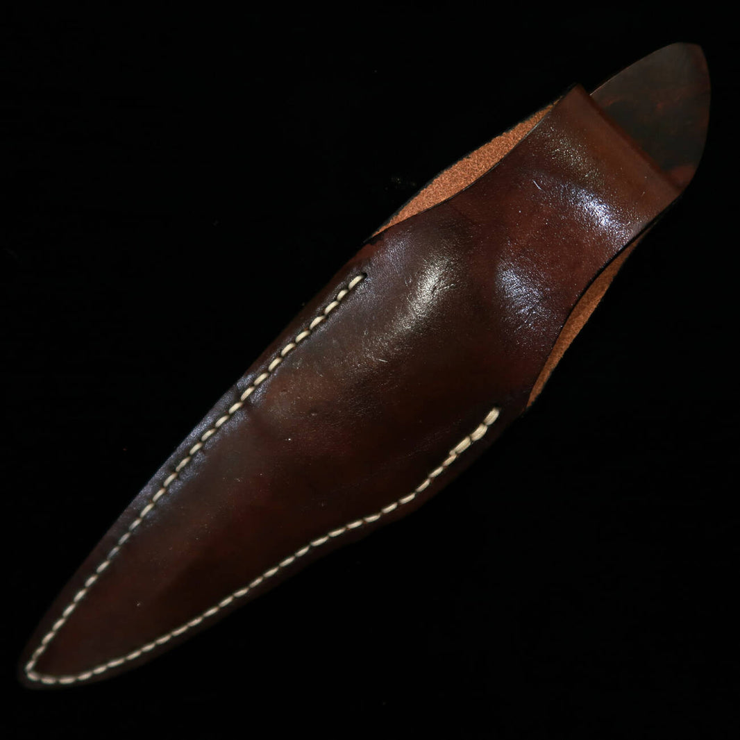 TAKEDA Forgeron artisanal Bitchū, Moriya Masasaku, couteau de chasse, Ironwood B