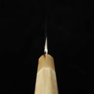 MIURA Itadaki Miura, Tanaka Giichi, yanagiba noirci, acier Shirogami n°2 (270/300 mm)