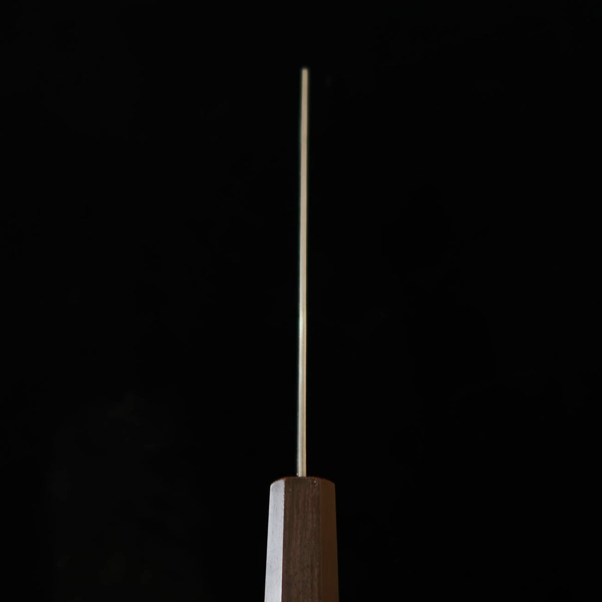 Saji Takeshi SAJITAKESHI Nakiri VG10 Black Damascene Ebony Integrated Handle (165mm)