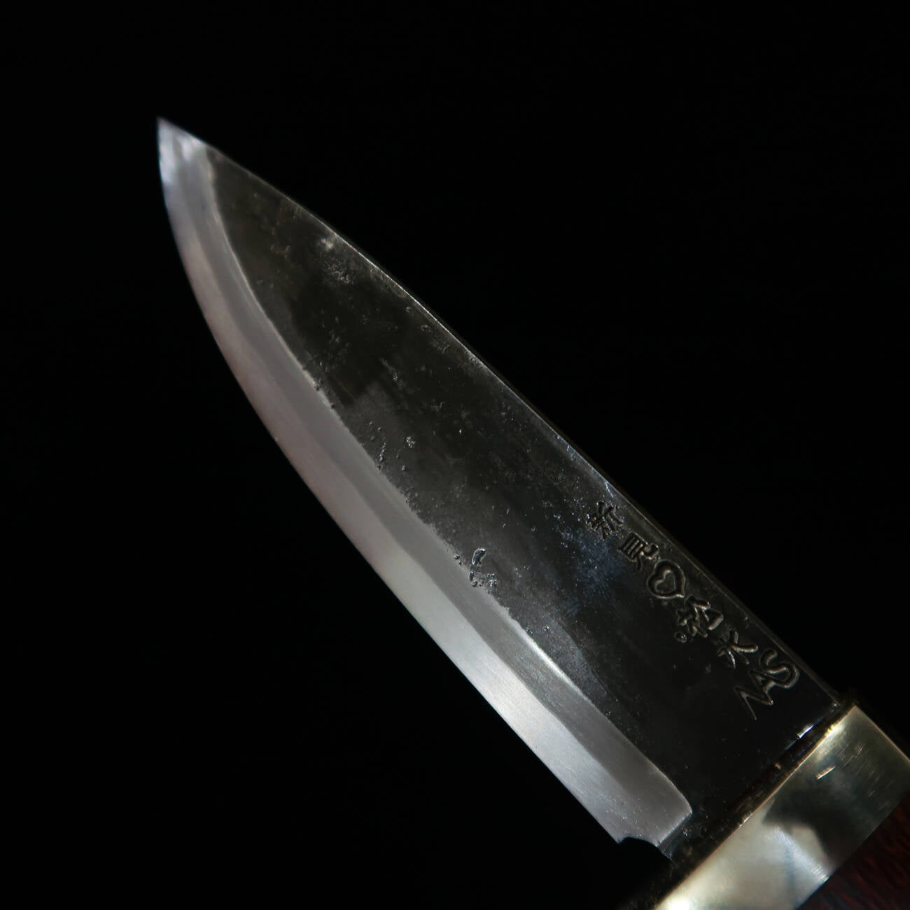 武田刃物TAKEDA　備中手打ち鍛冶 守屋正作 シースナイフ レースウッドA