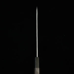 Nigara Hamono VG XEOS Santoku martelada Damasco com cabo de ébano (185mm)