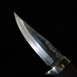 TAKEDA Bitchu forge artisanale par Masashi Moriya Couteau fixe Ironwood C
