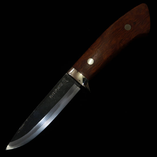 TAKEDA Cutelaria Bitchu Forja Manual por Masashi Moriya Faca de Bainha Lacewood B