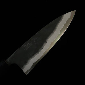 MIURA Funayuki By Kyohei Shindo Aogami No. 2 Black finish Magnolia wood handle (150/165mm)