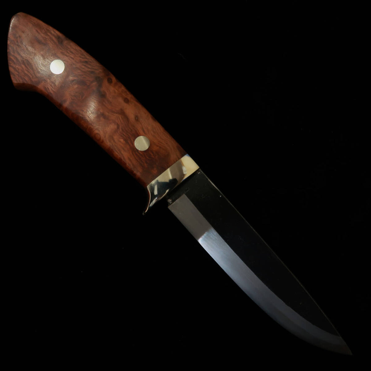TAKEDA Cutelaria Bitchu Forja Manual por Masashi Moriya Faca de Bainha Lacewood B