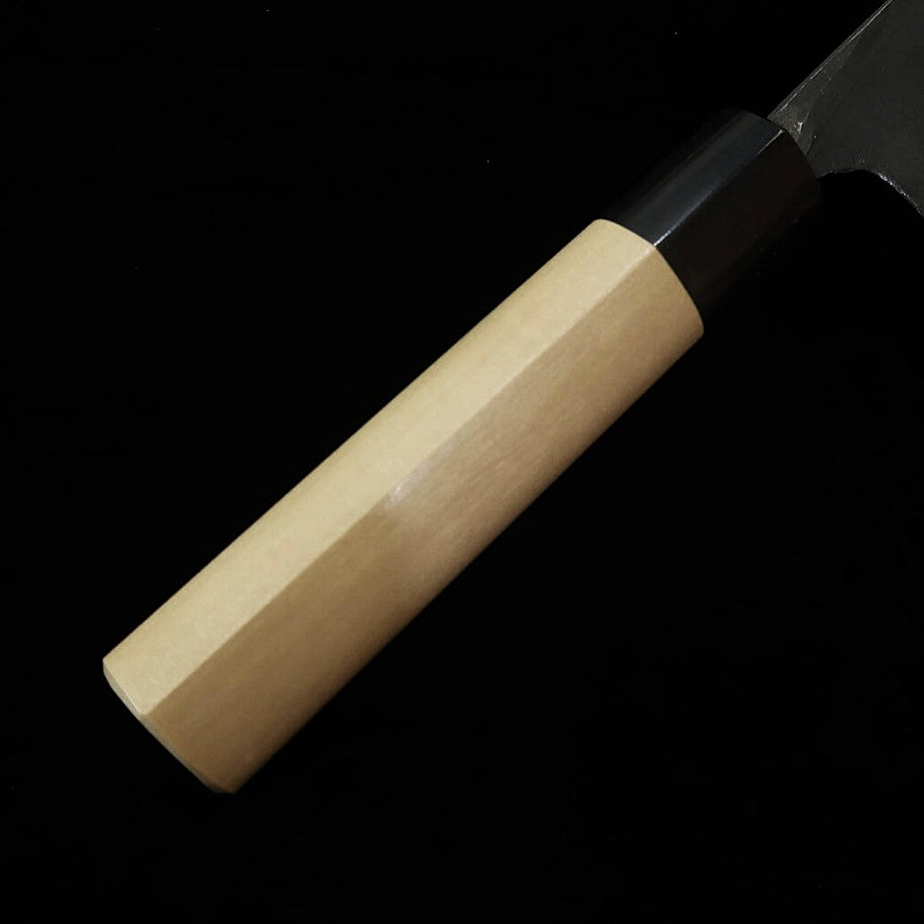 MIURA Funayuki By Kyohei Shindo Aogami No. 2 Black finish Magnolia wood handle (150/165mm)